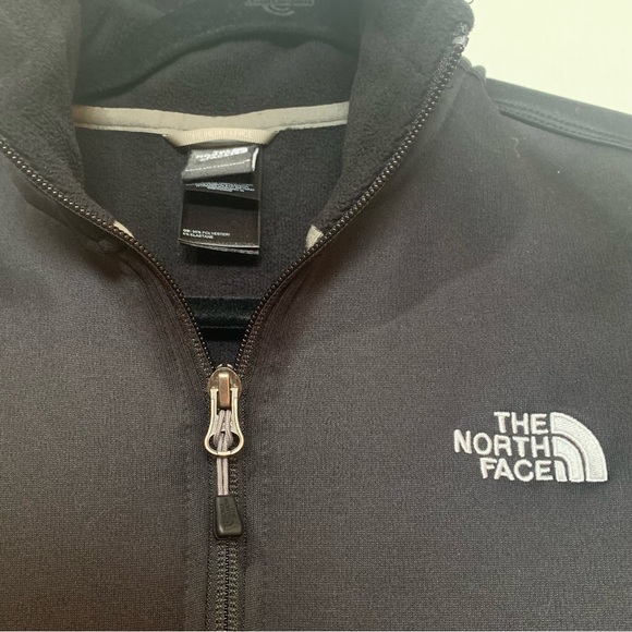 The North Face Women's MEDIUM Black Full Zip Long Sleeve Jacket - Picture 2 of 5